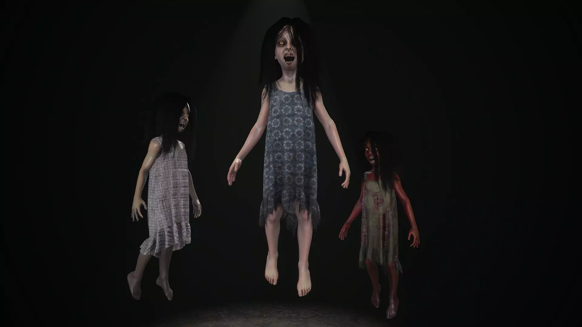 Ugly Kid 3 Low-poly 3D model_0