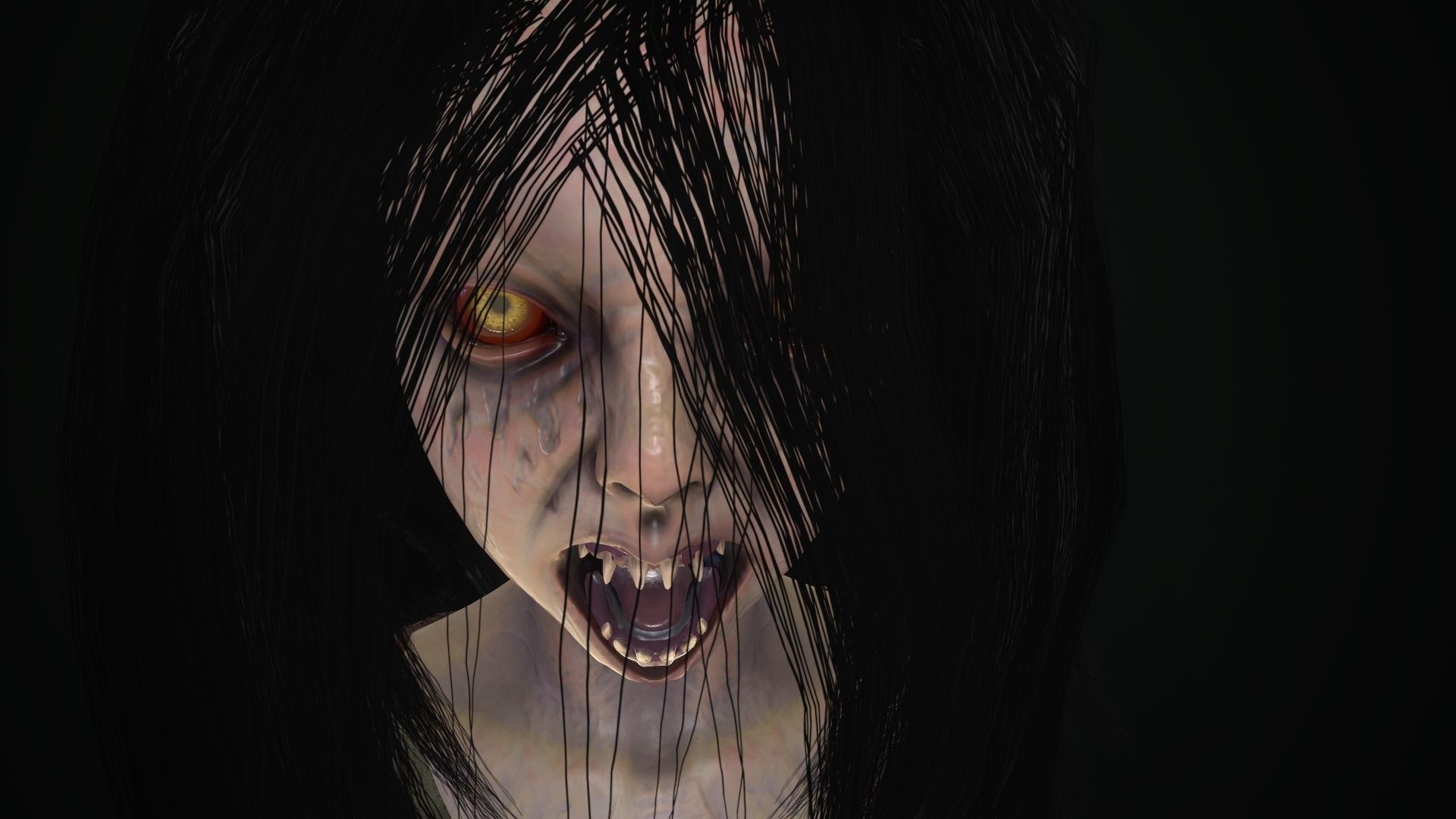 Ugly Kid 3 Low-poly 3D model_6