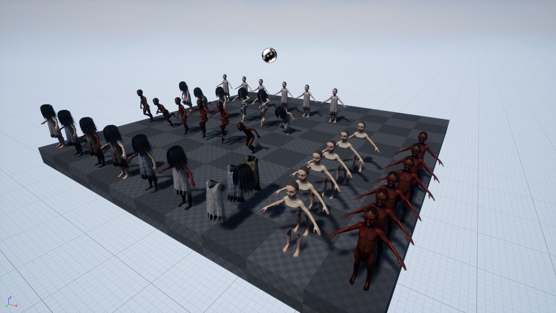 Ugly Kid 3 Low-poly 3D model_22