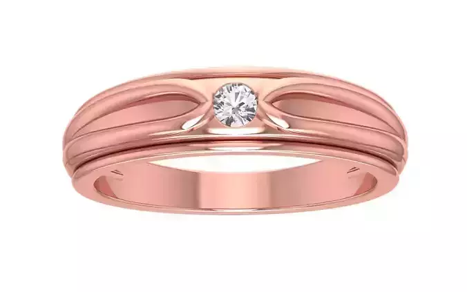 Solitaire Wedding Engagement Women Band Ring