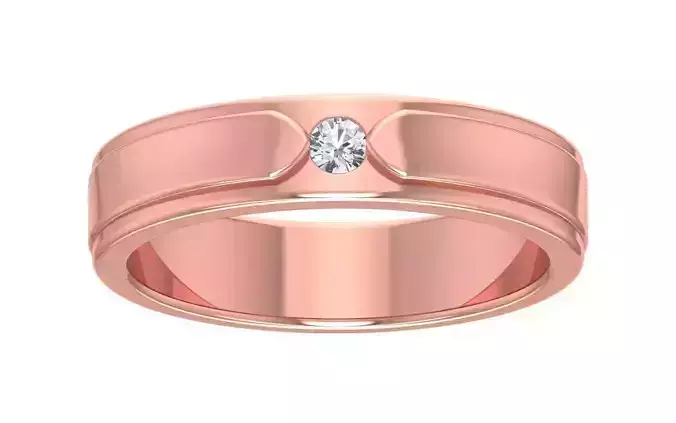 Solitaire Wedding Engagement Women Band Ring