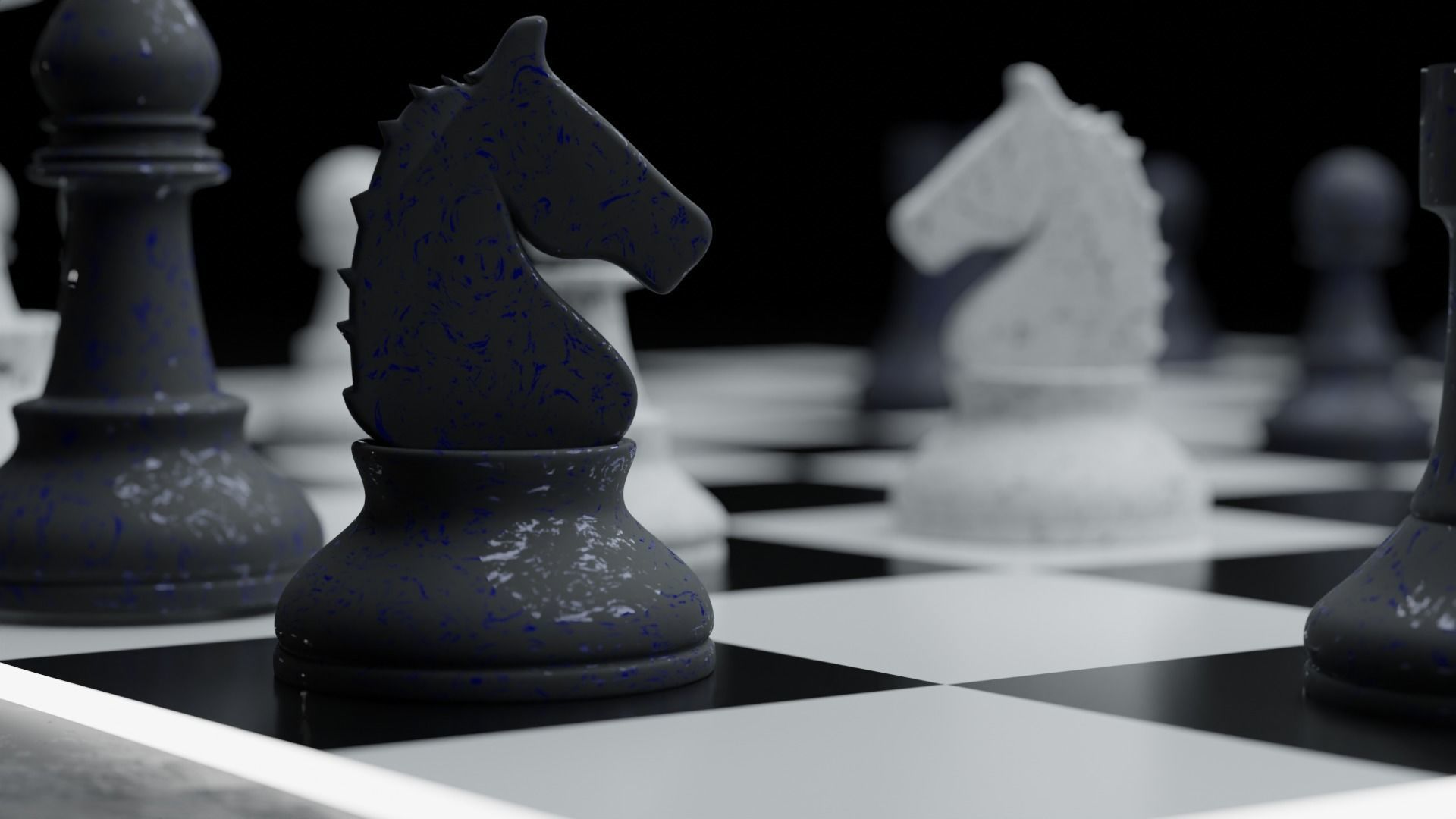 Chess Bord 3D model  3D model_3