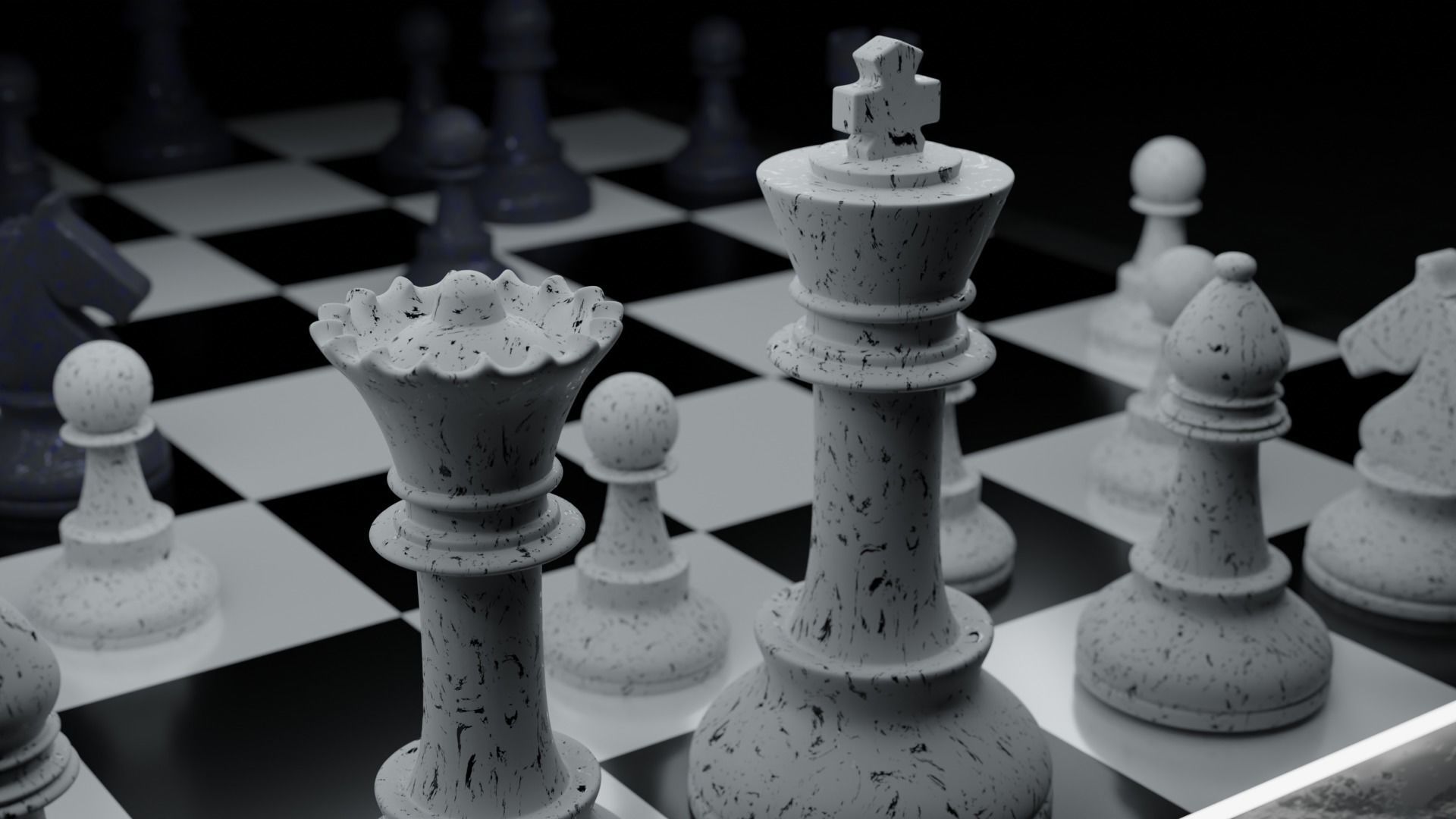 Chess Bord 3D model  3D model_5