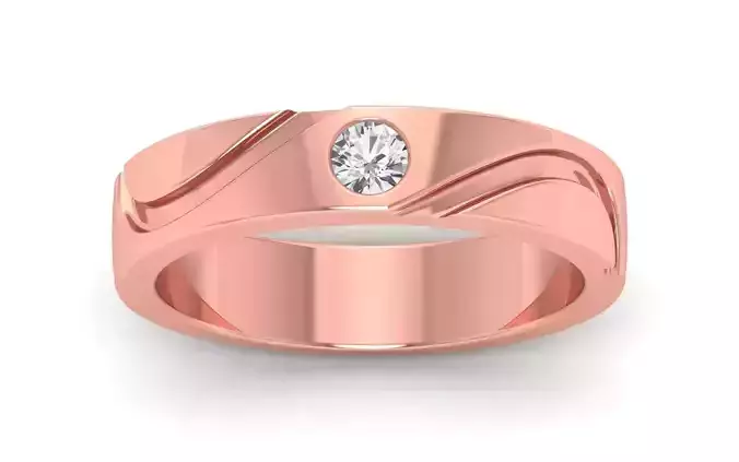 Solitaire Wedding Engagement Women Band Ring