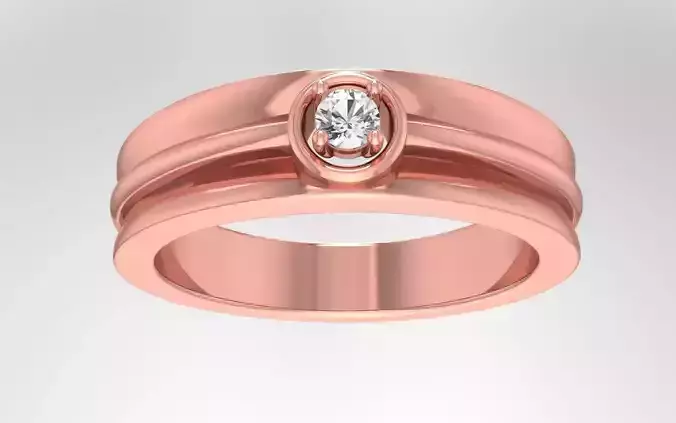 Solitaire Wedding Engagement Women Band Ring