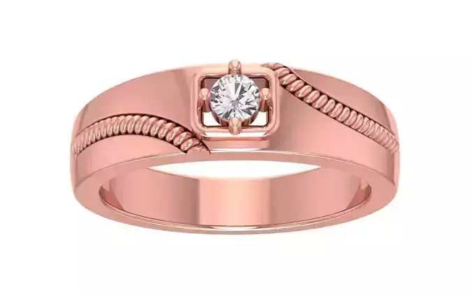 Solitaire Wedding Engagement Women Band Ring