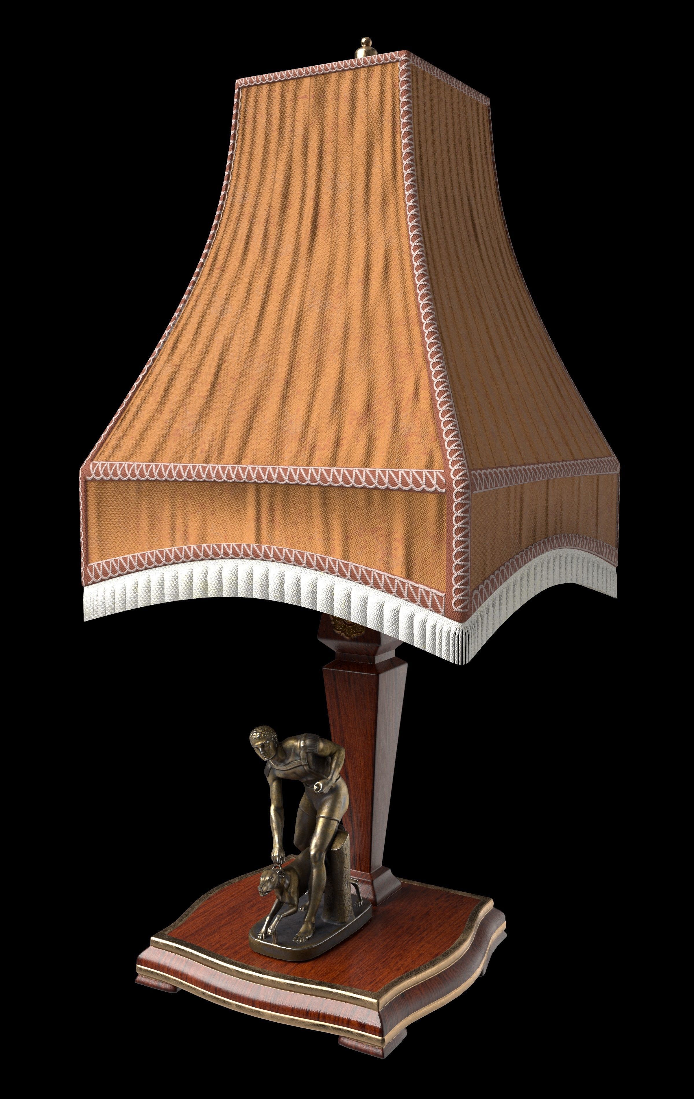 Desk lamp Vol-3 3D model_6
