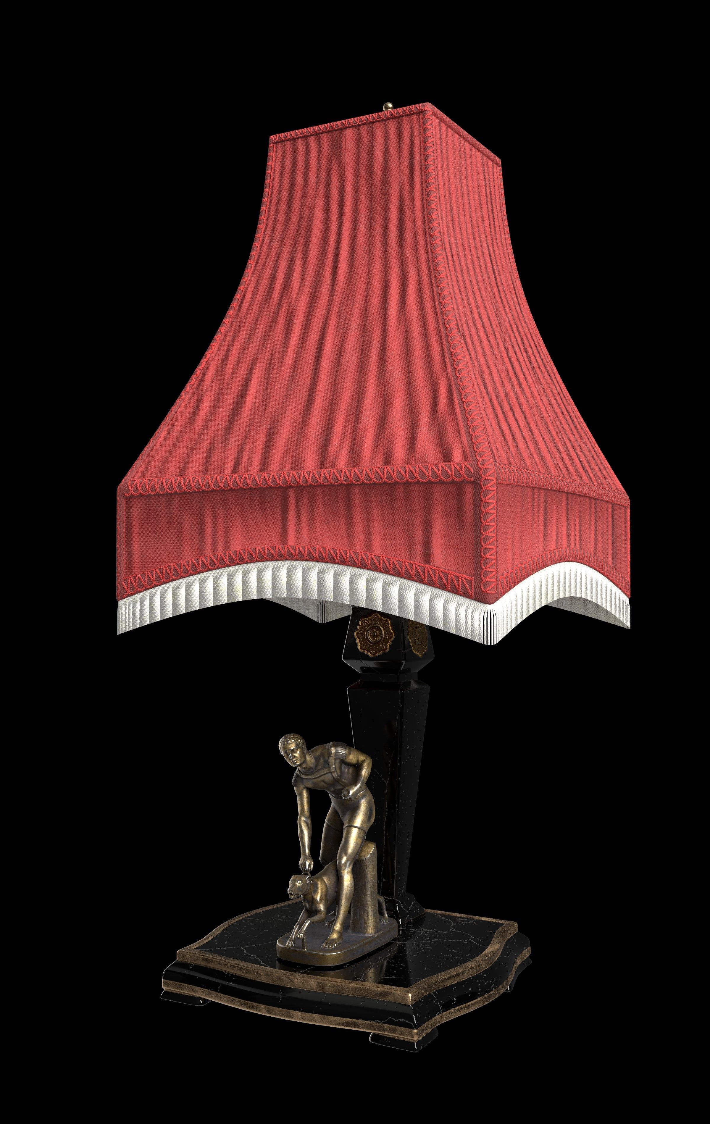 Desk lamp Vol-3 3D model_1