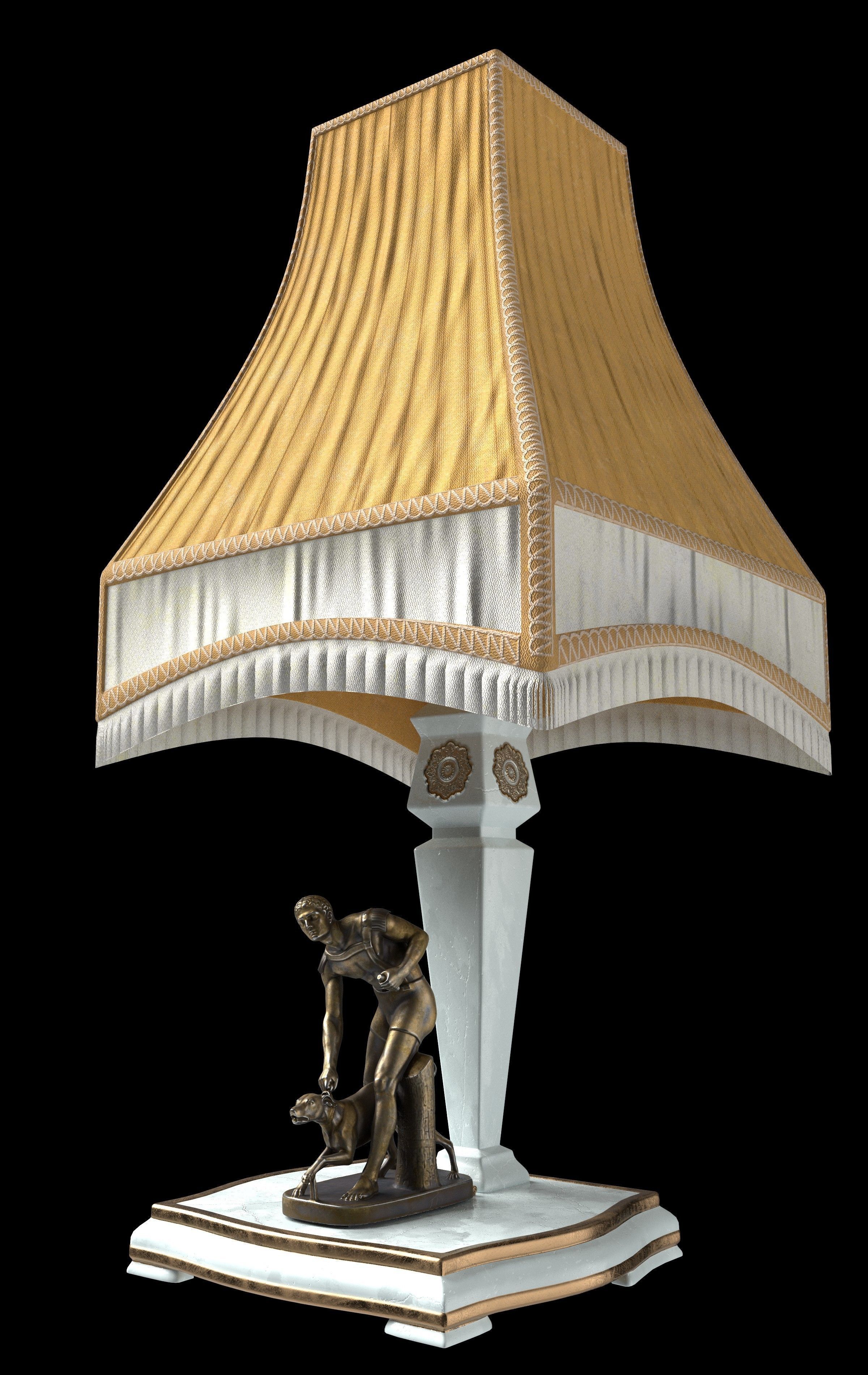 Desk lamp Vol-3 3D model_3