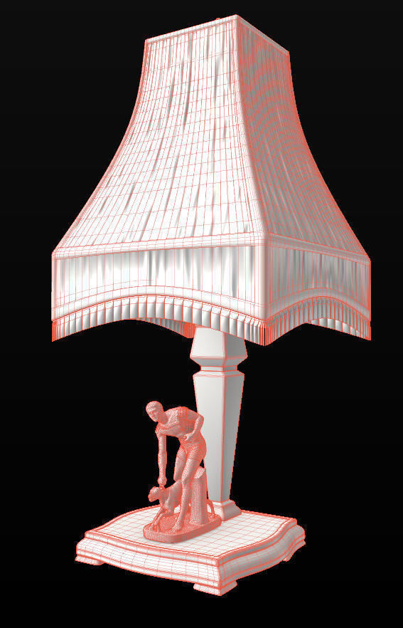 Desk lamp Vol-3 3D model_9