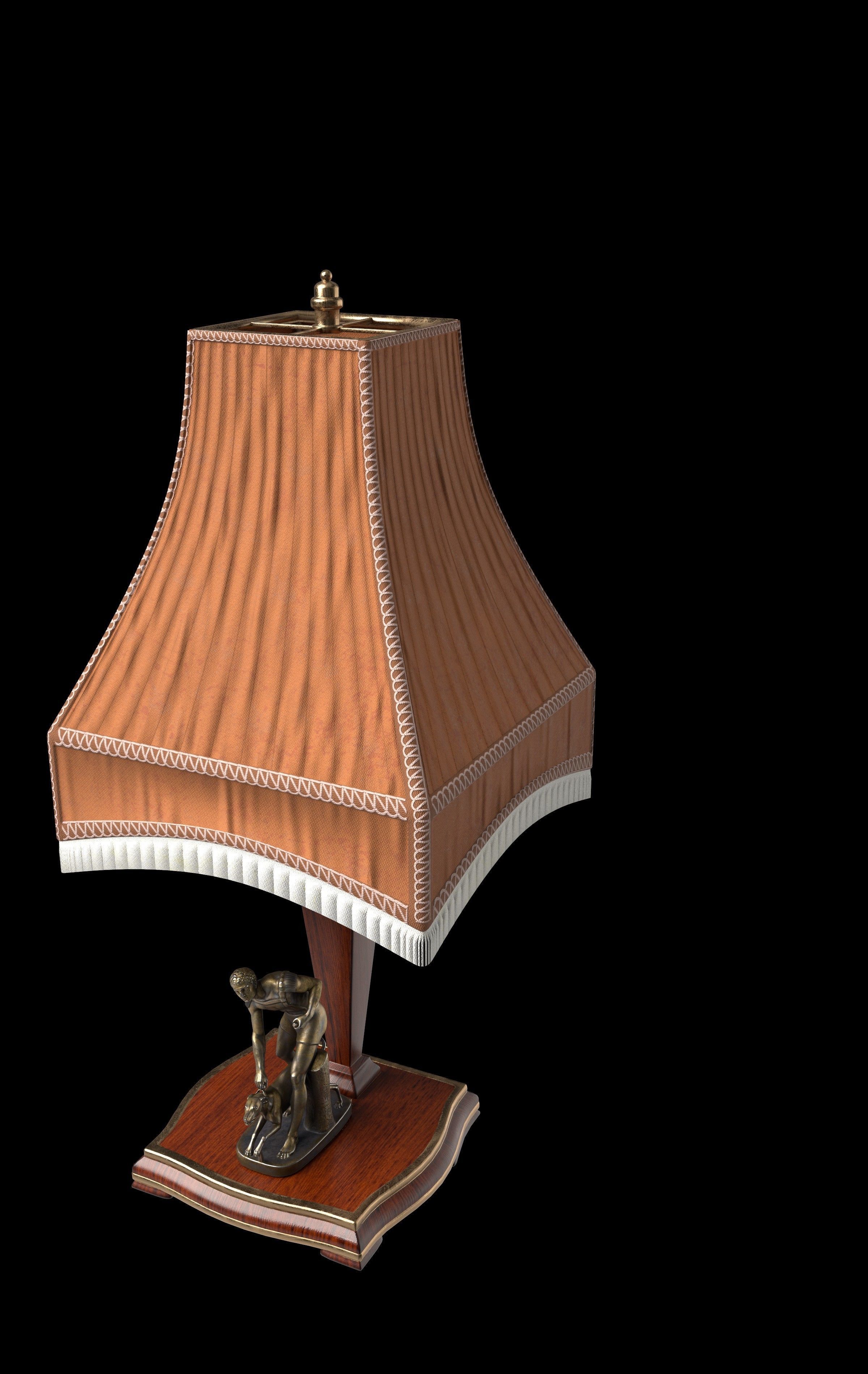 Desk lamp Vol-3 3D model_8