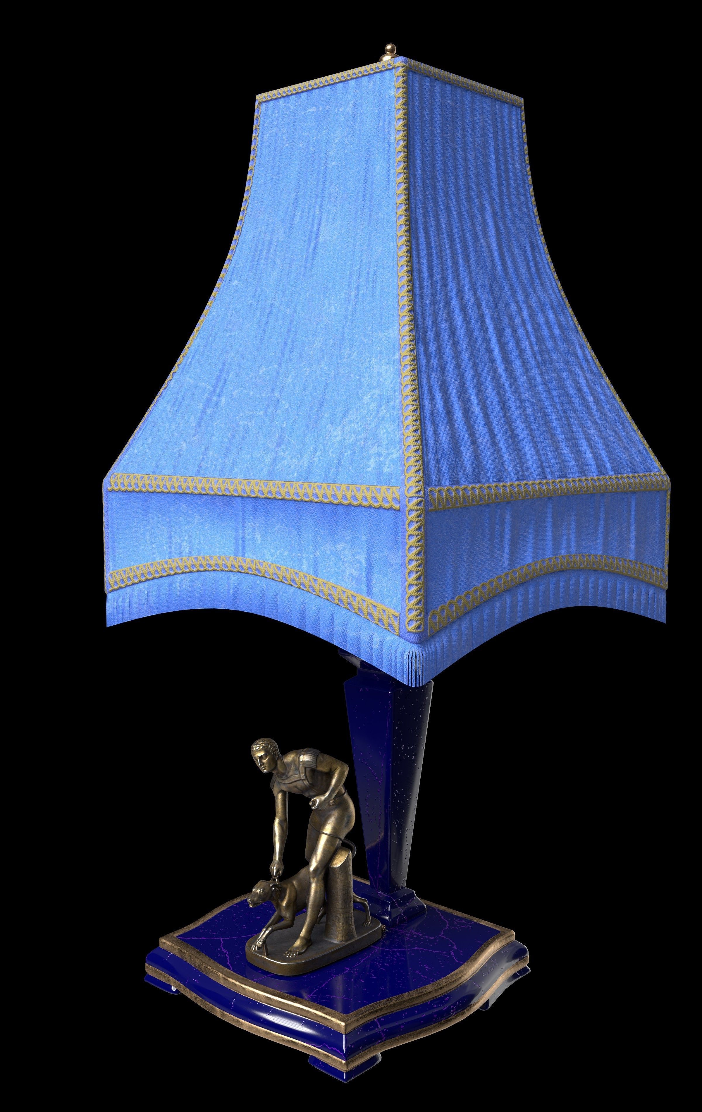 Desk lamp Vol-3 3D model_4