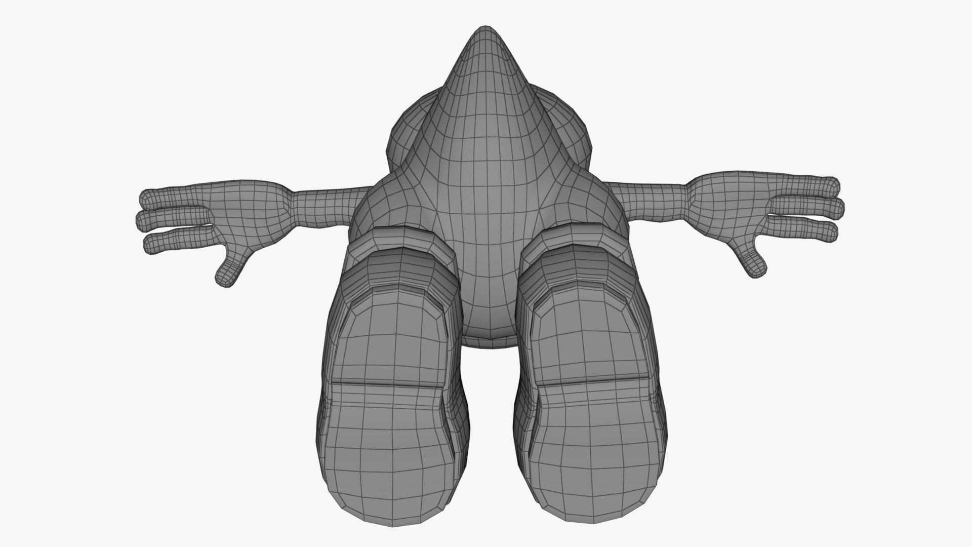 Mario Luigi And Yoshi From Game Low-poly 3D model_66