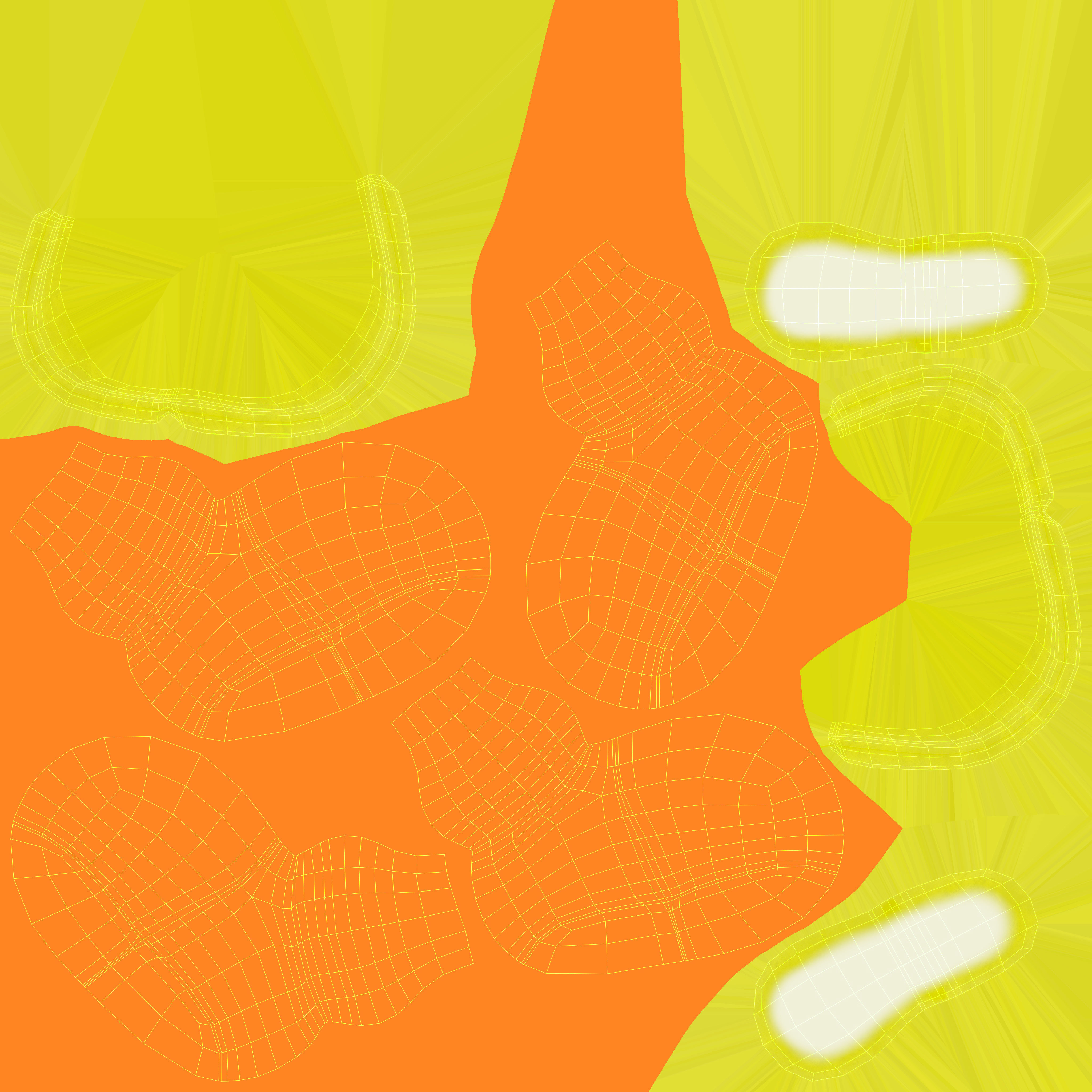 Mario Luigi And Yoshi From Game Low-poly 3D model_81