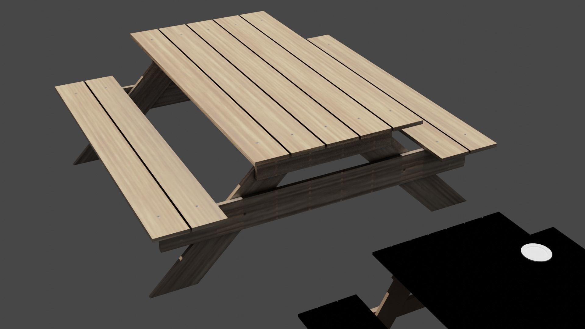 BENCHS PACK 3D model_3