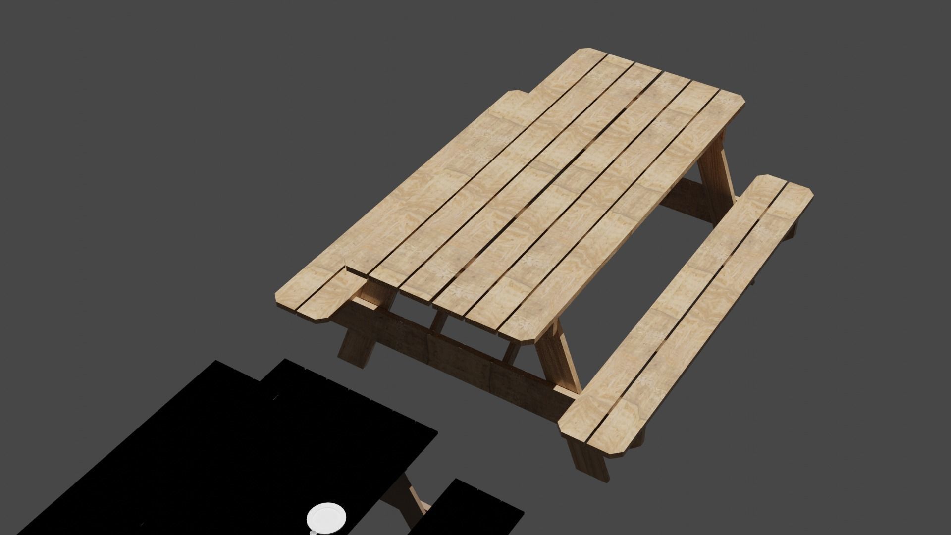 BENCHS PACK 3D model_2