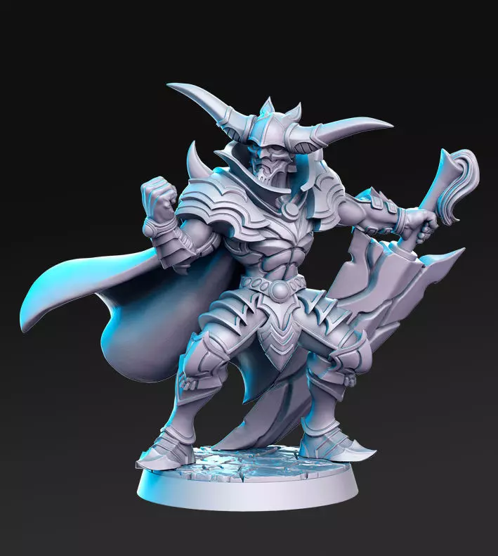 Garland Final Fantasy 32mm Pre-supported 3D print model_0