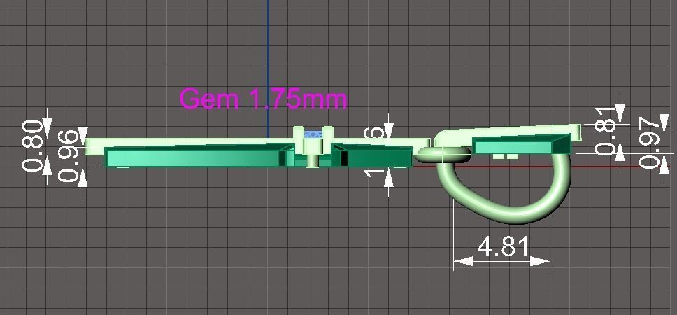 012 Cross Crosshair 3D print model_3