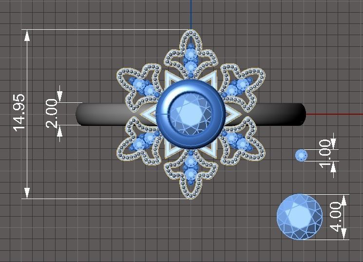 011 SnowFlake 3D print model_2