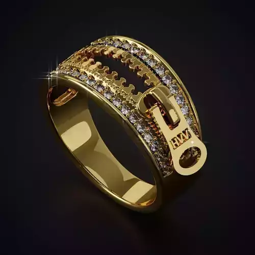 001 Ring Zipper