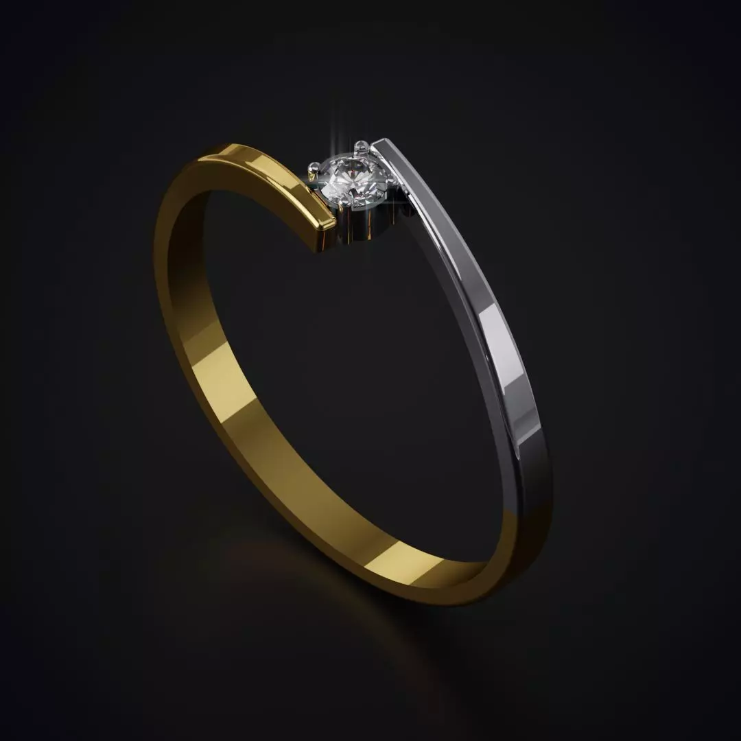 007 Ring Simple 3D print model_0