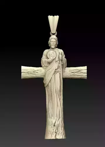 San Juda Cross Pendant