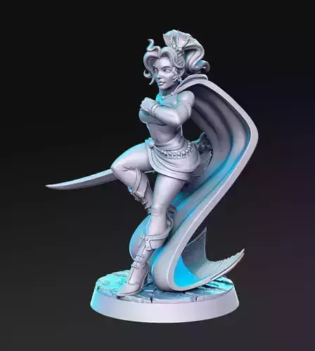 Terra Branford Final Fantasy 32mm Pre-supported