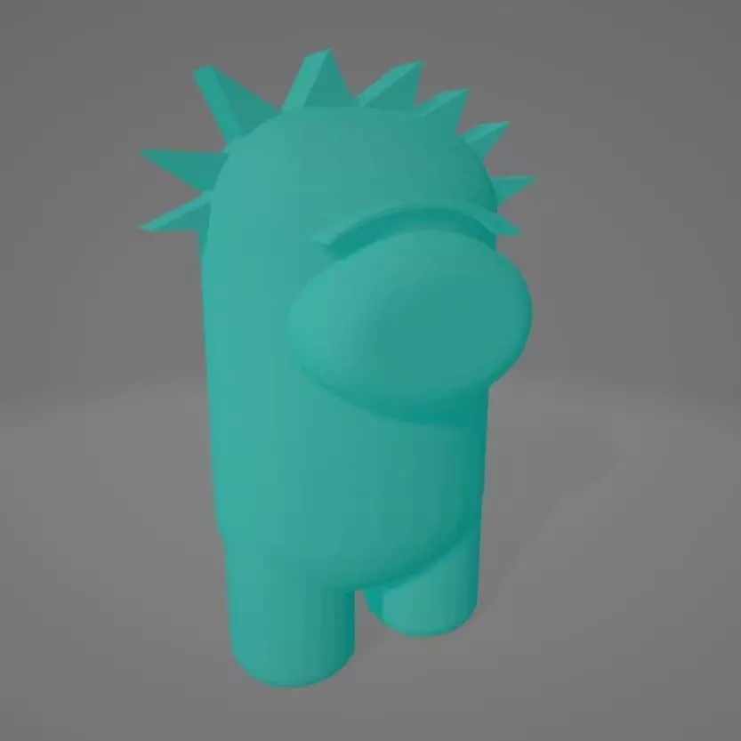 3D Design Morty As Among us 3D print model