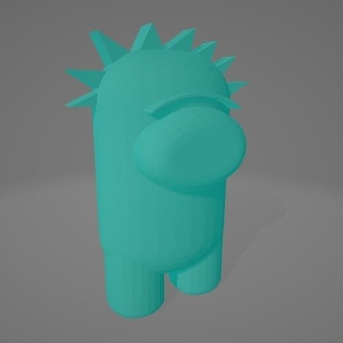 3D Design Morty As Among us 3D print model