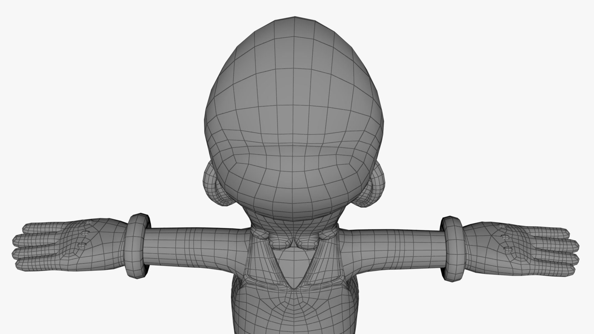 Yoshi And Luigi From Super Mario Low-poly 3D model_29