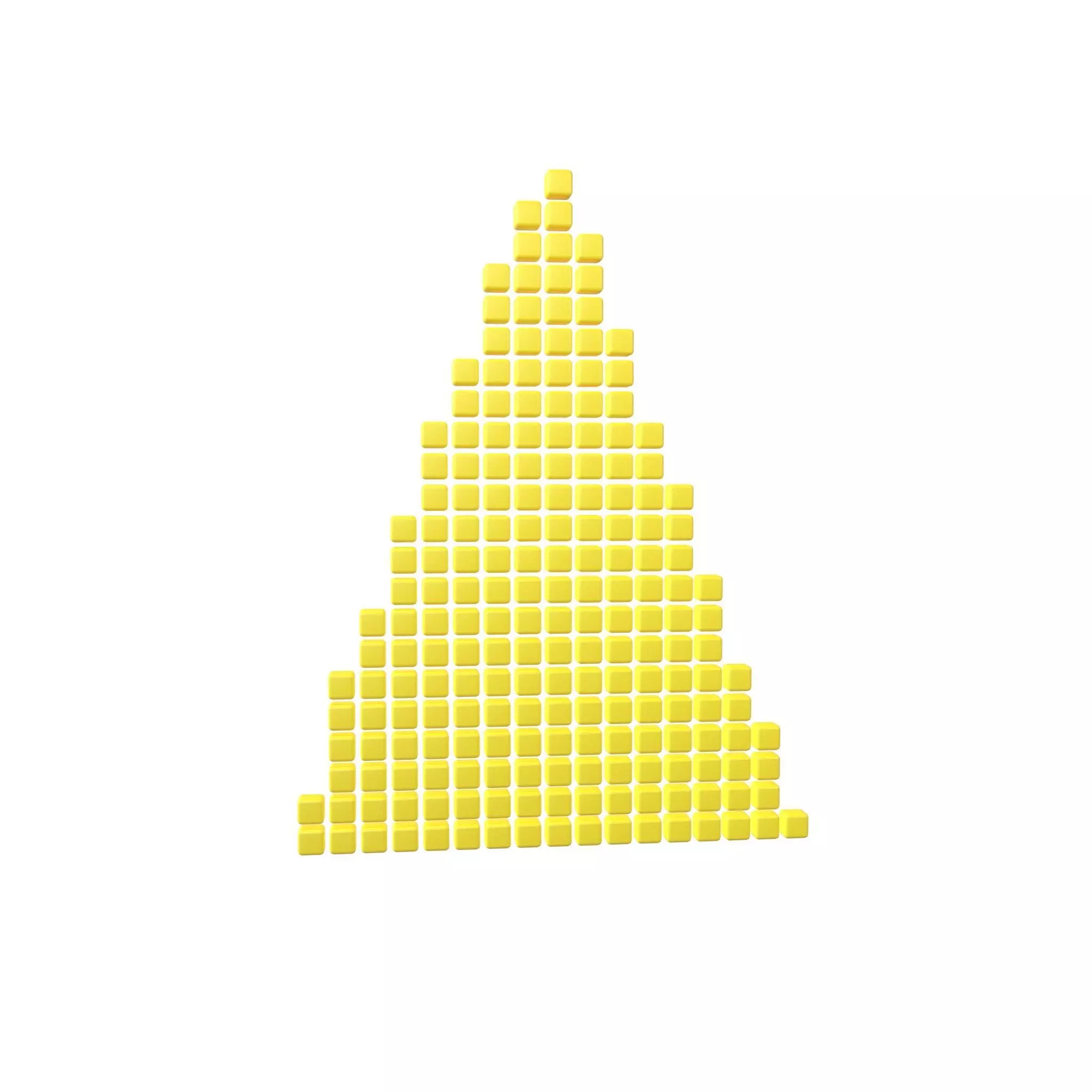 Arrow Cube Style v1 001 Low-poly 3D model_0