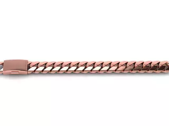 Solid Cuban Bracelet-Chain