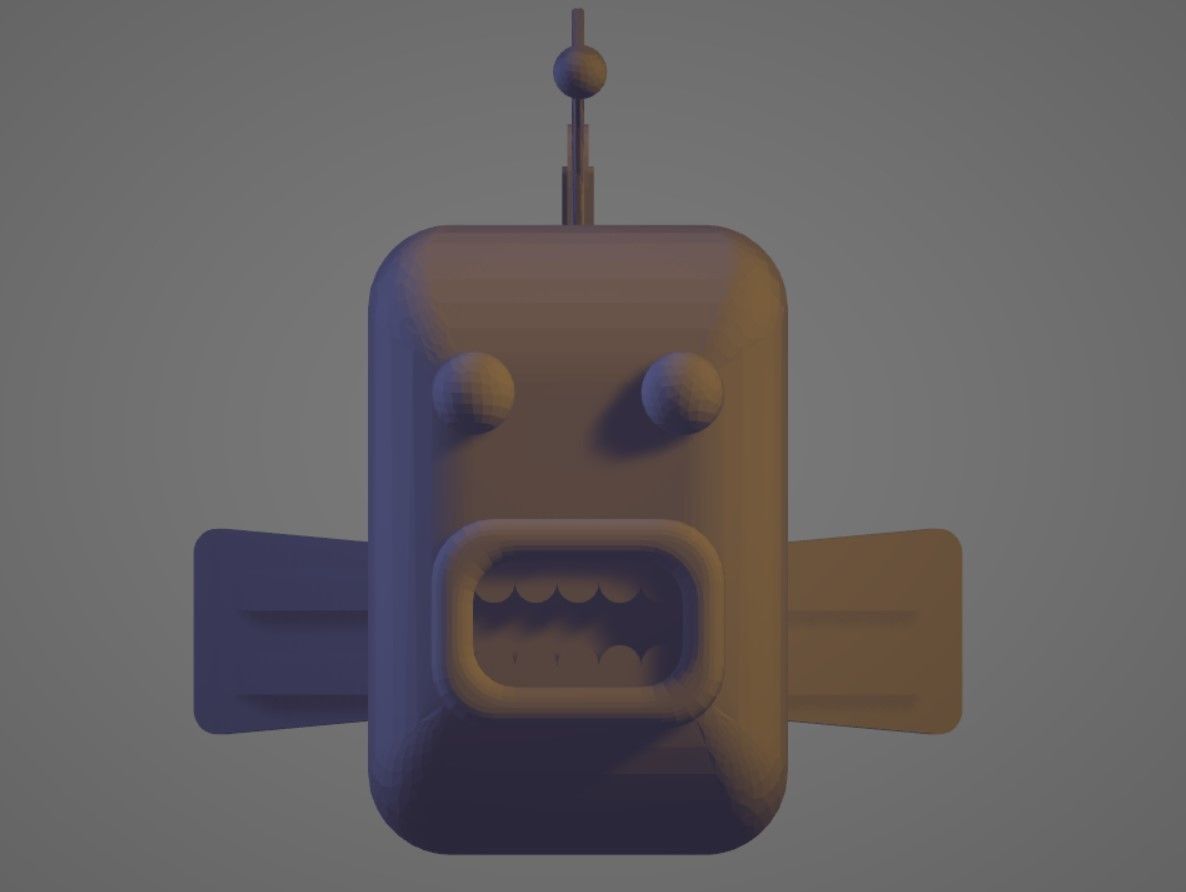 3D Design Deep sea Fish 3D print model_3