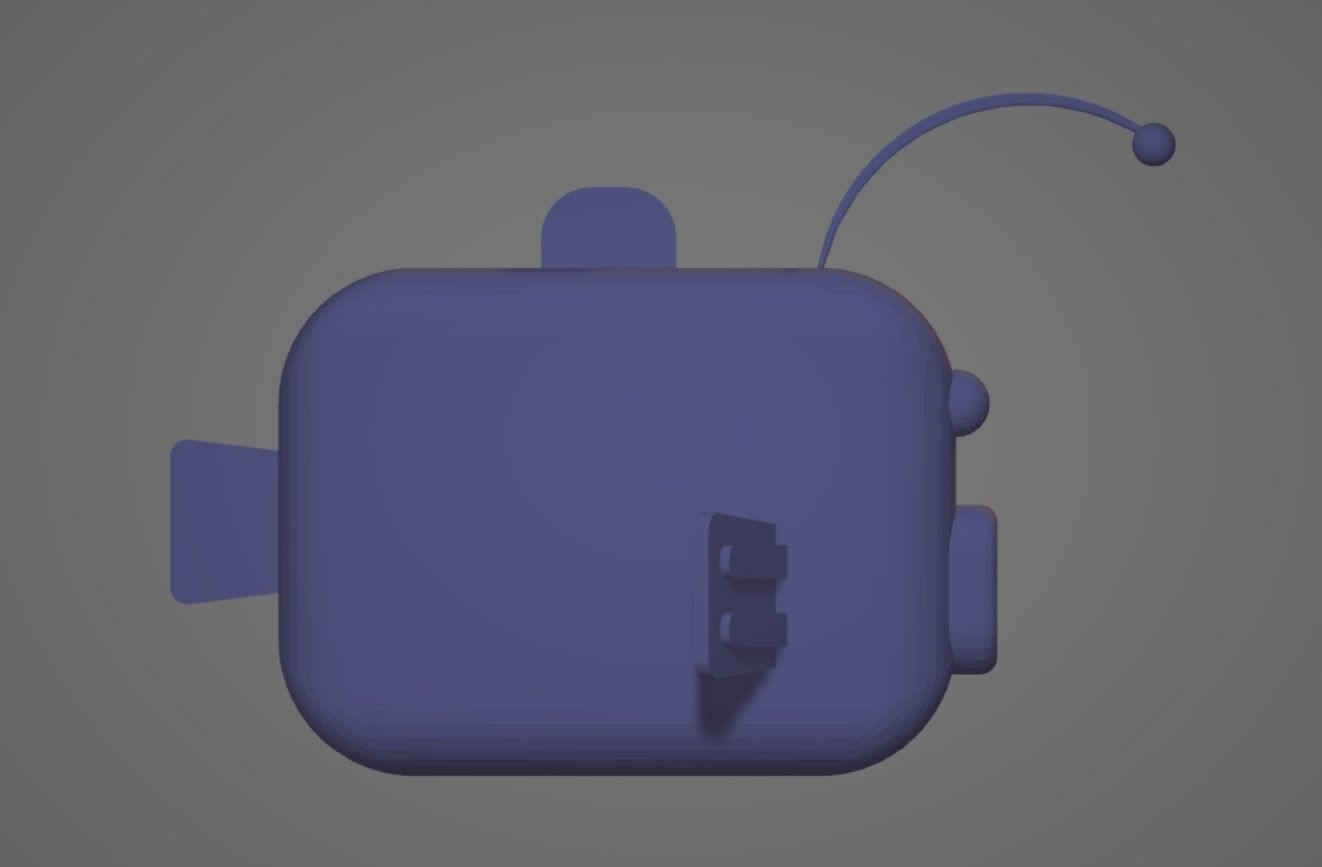 3D Design Deep sea Fish 3D print model_2