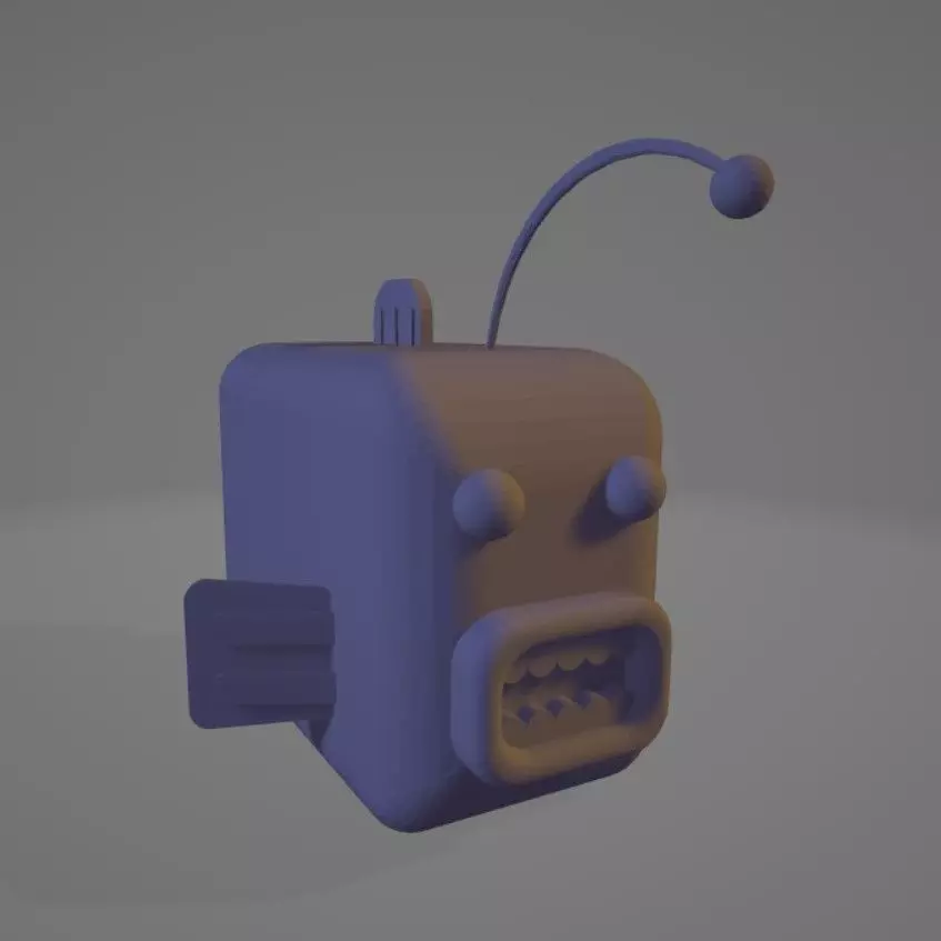 3D Design Deep sea Fish 3D print model_0