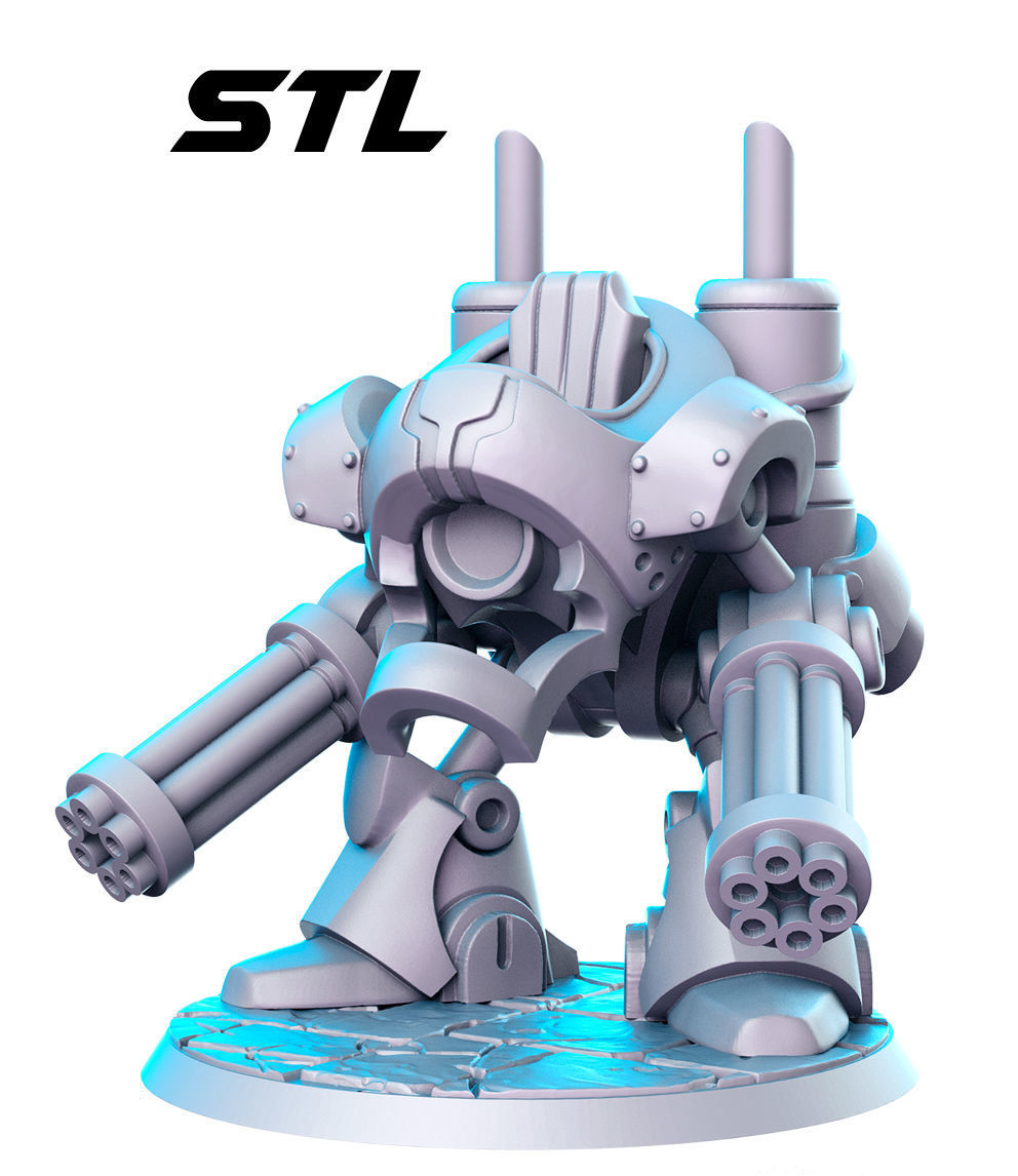 Terra on Magitek Final Fantasy 32mm Pre-supported 3D print model_2