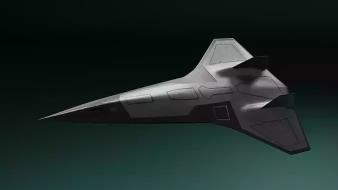Plane from Top Gun 3D Printable - Lockheed SR-72