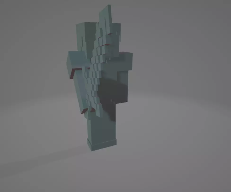 3D Design Minecraft Steve Character 3D print model