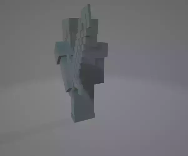 3D Design Minecraft Steve Character  3D print model