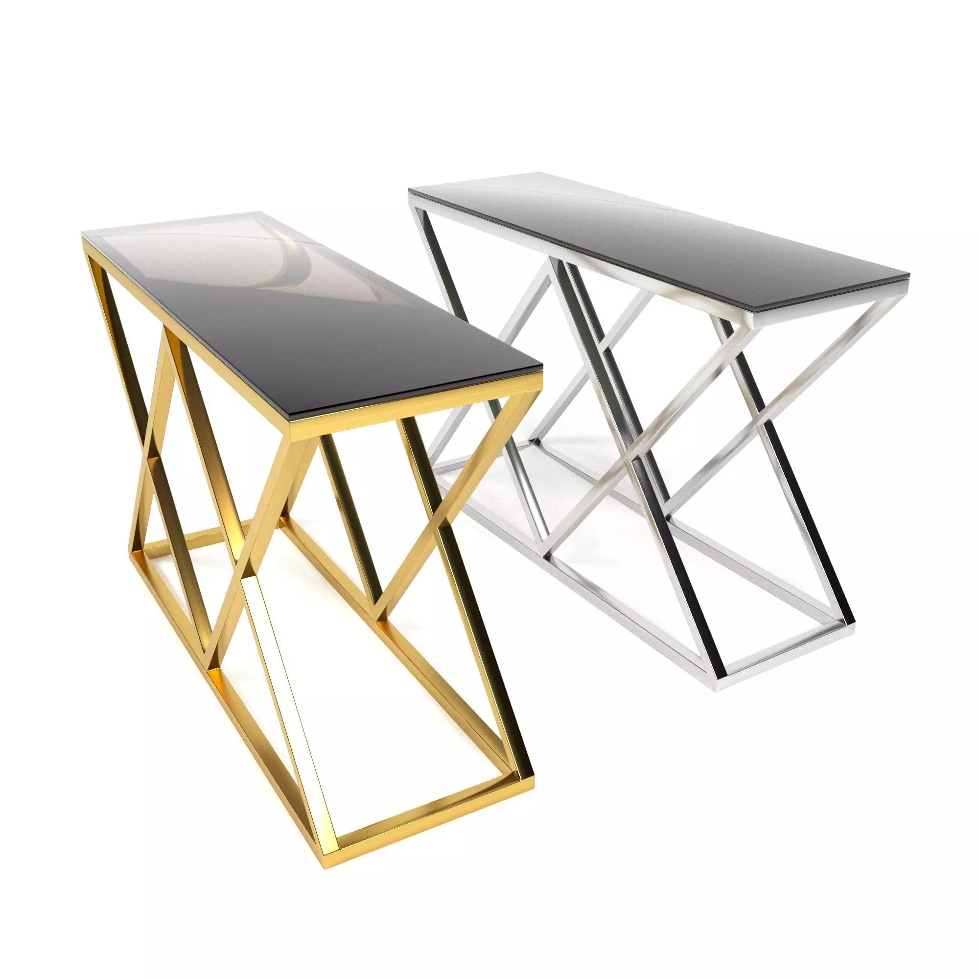 Console INSIGNIA 120x40 Low-poly 3D model