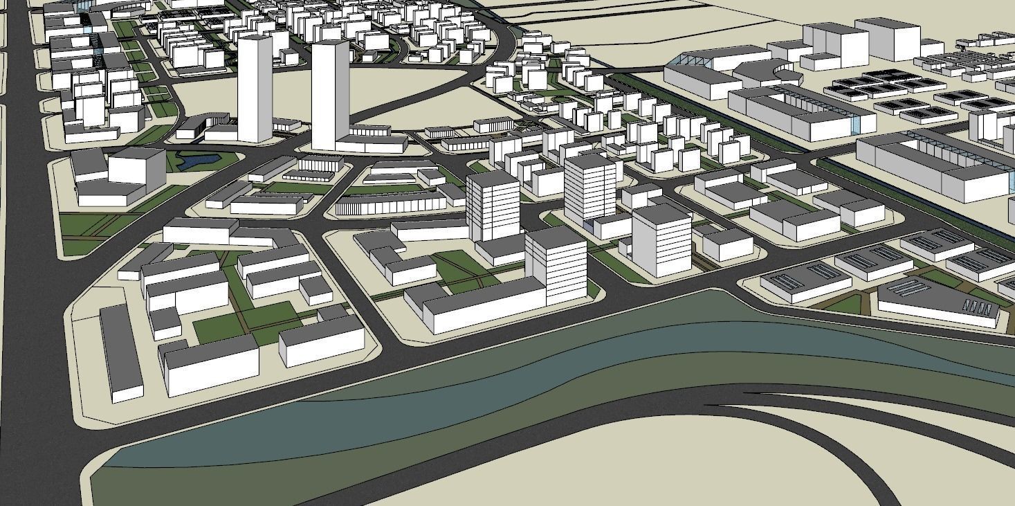 Full City Model  3D model_2