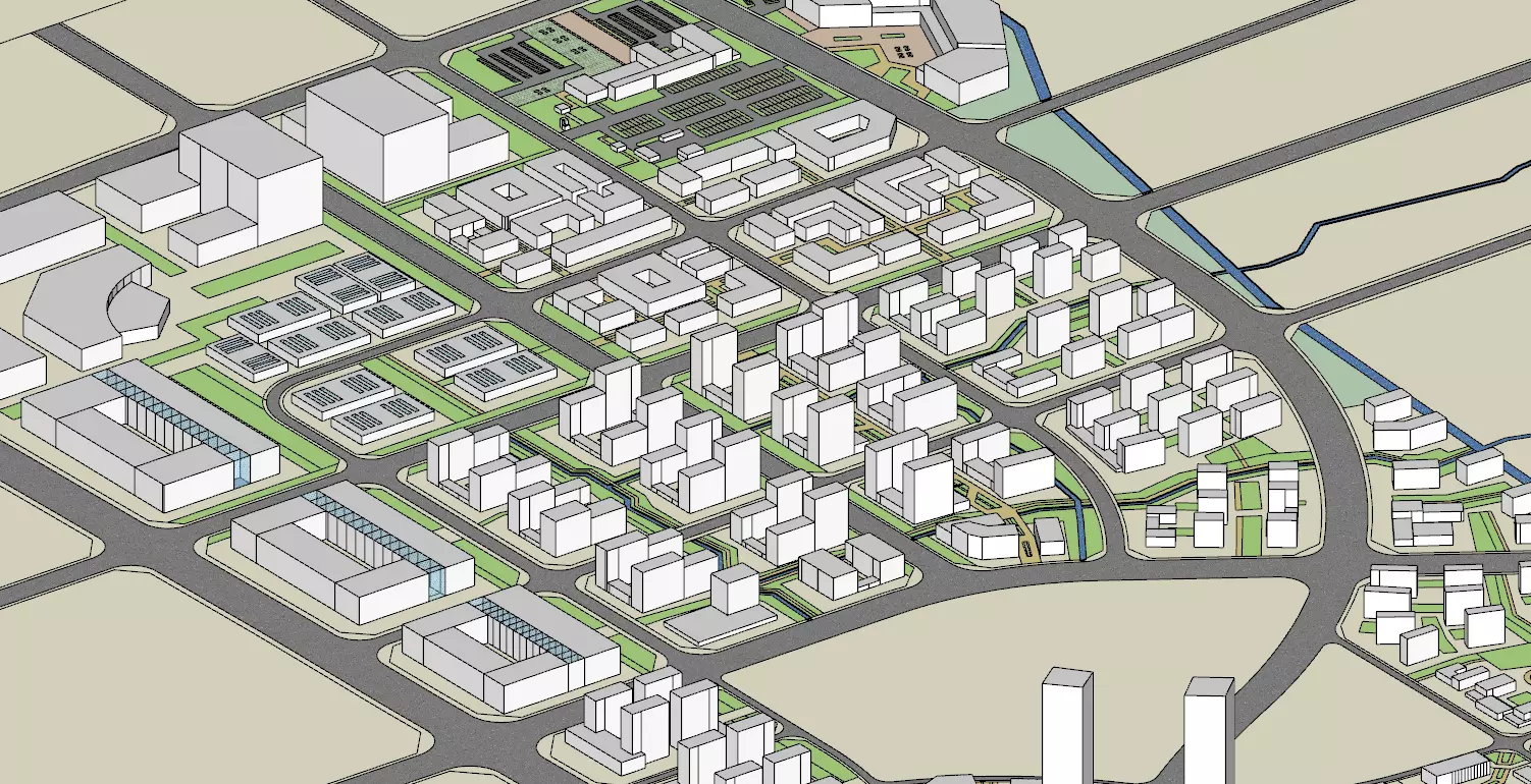 Full City Model  3D model_0