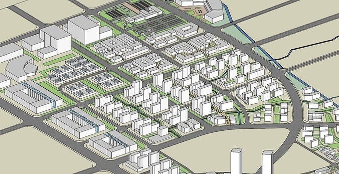Full City Model  3D model