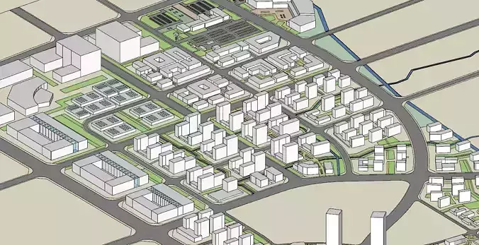 Full City Model  3D model