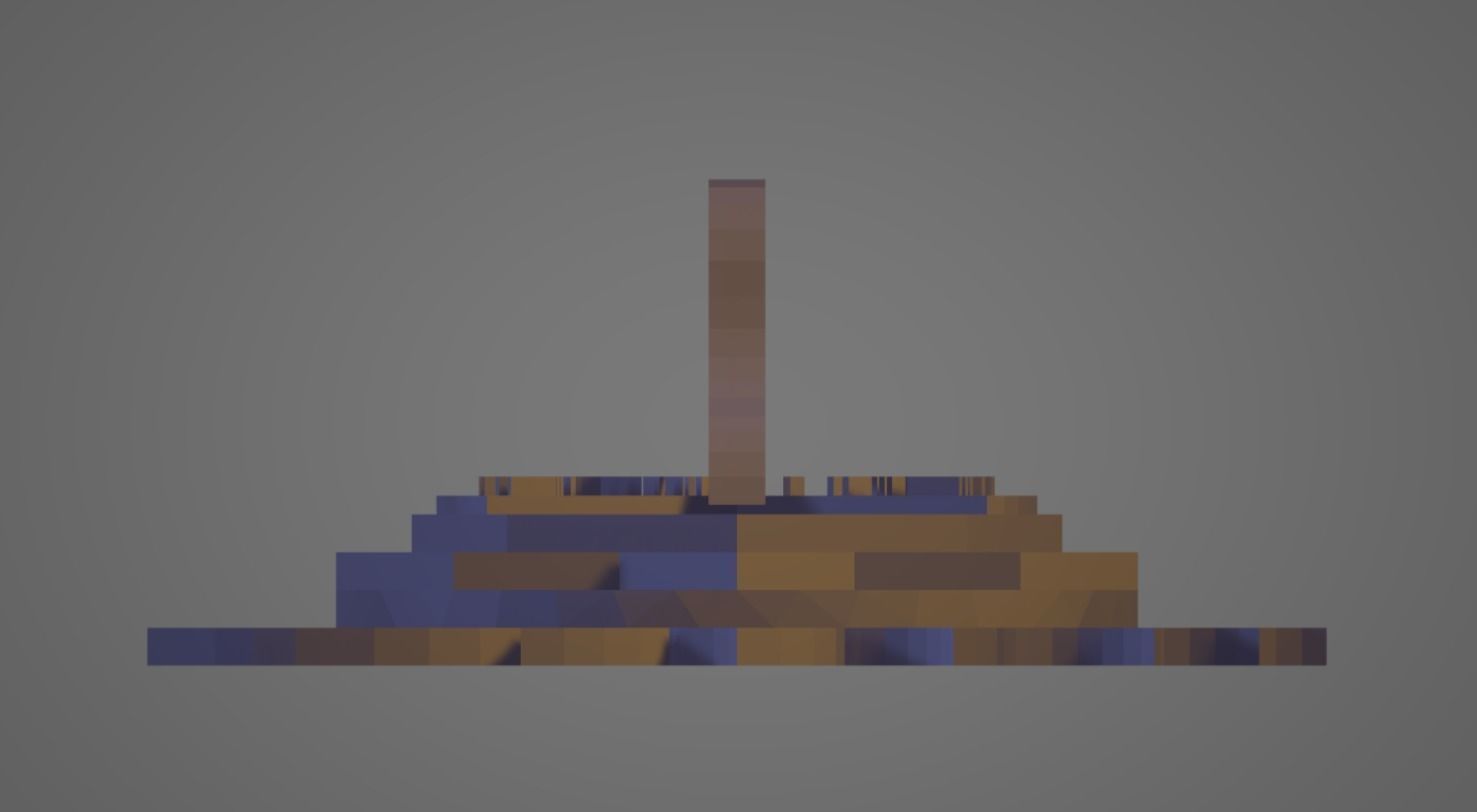 3D Design Ancient Sun Clock   3D print model_1