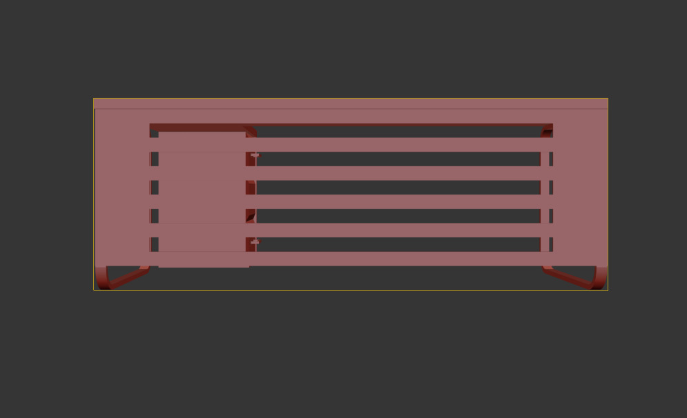 Modern Office Desk 3d free Free low-poly 3D model_6