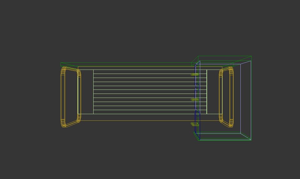 Modern Office Desk 3d free Free low-poly 3D model_3