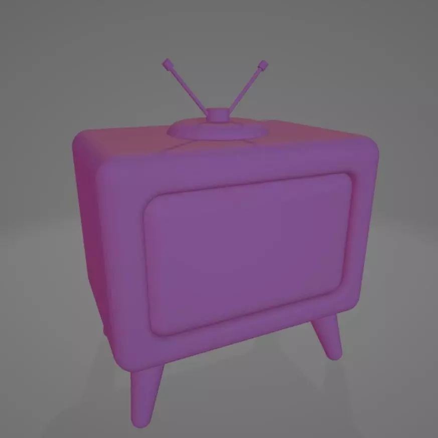 3D Design Classic Tv 3D print model