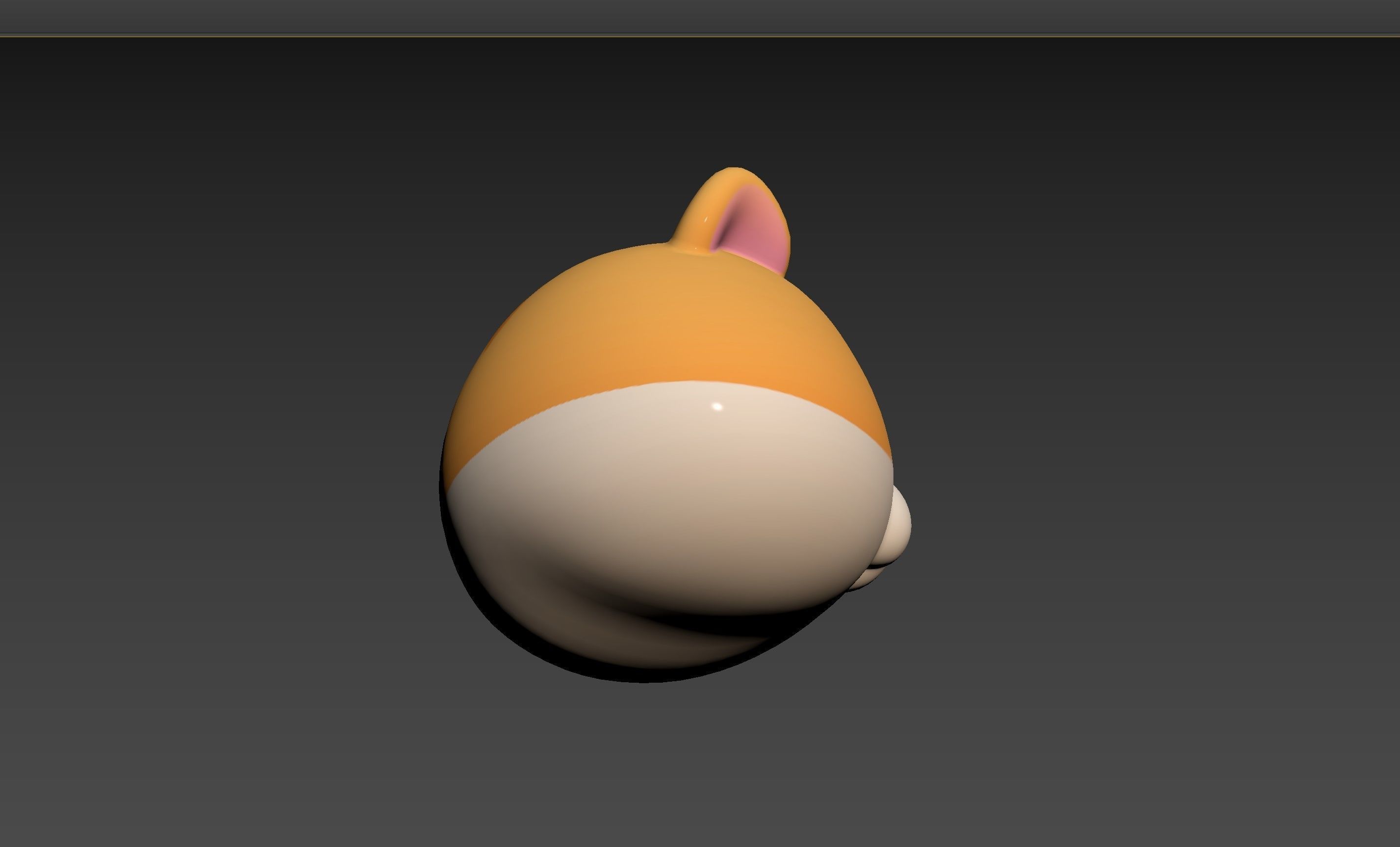 Prop165 Hamster Head 3D model_18