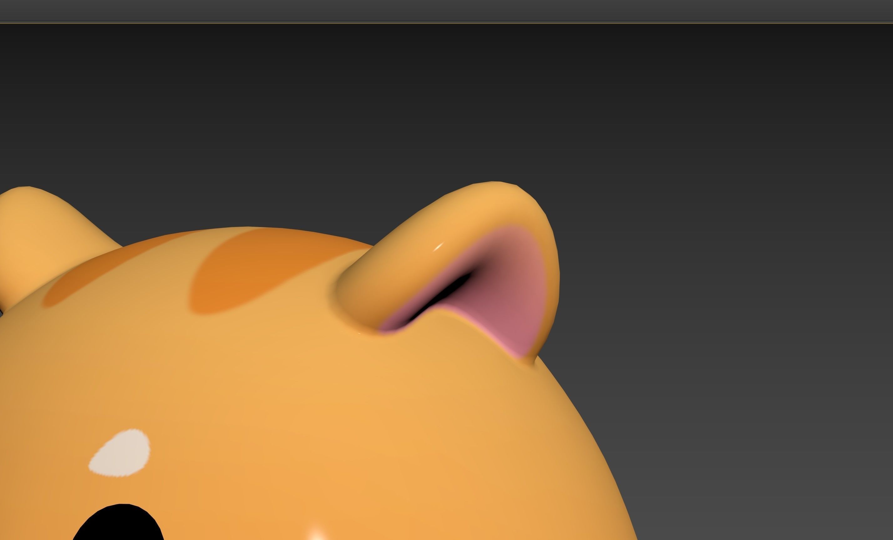 Prop165 Hamster Head 3D model_25